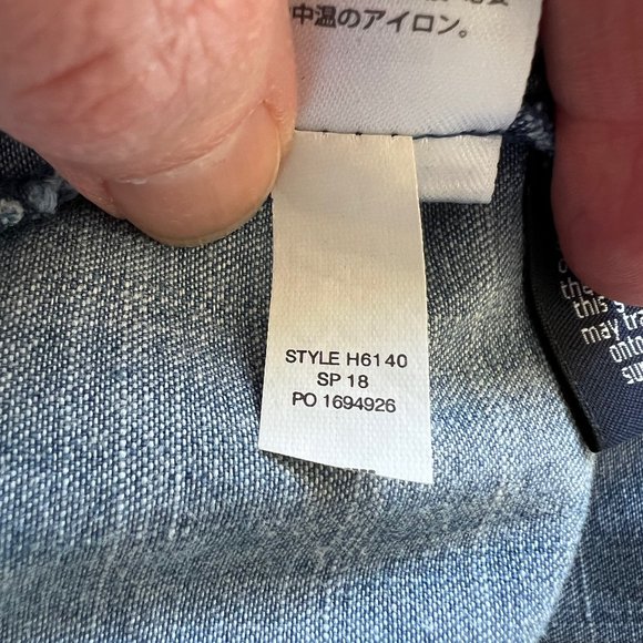 J Crew Buttoned Skirt Sz 6P - Picture 7 of 9